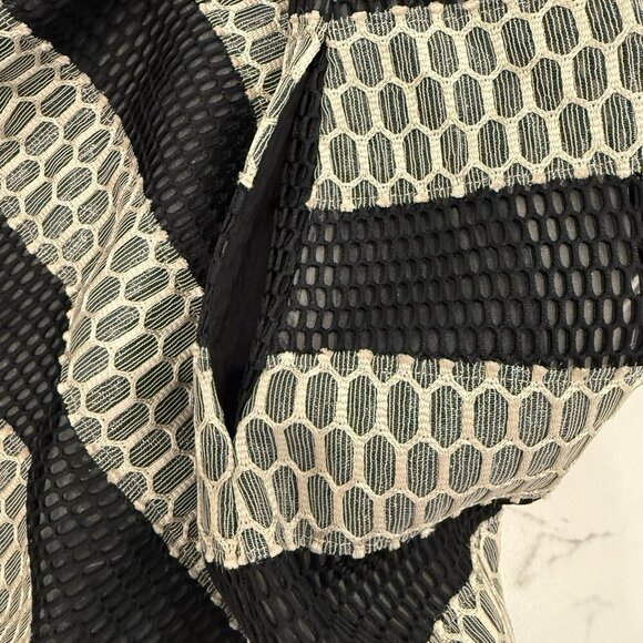 Sachi + Babi Maxi striped ayako midi skirt in jet Size 0 - Picture 11 of 11